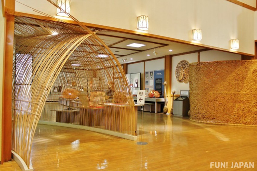 美麗的室內裝飾竹製品